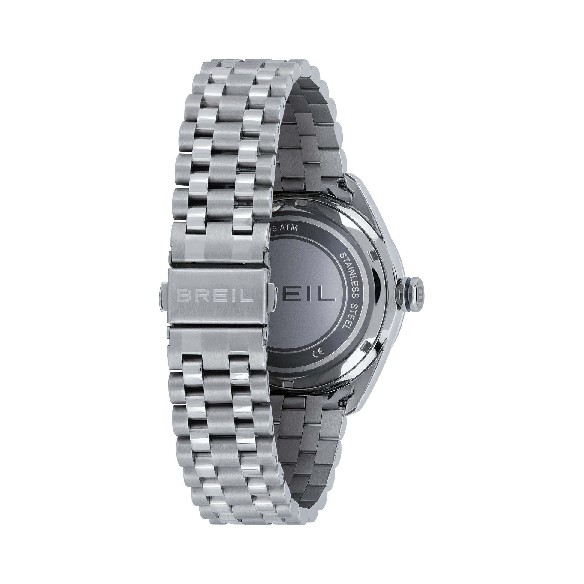 BREIL TW1988 Calendar - Armbanduhr 43 mm Silber ansicht-3