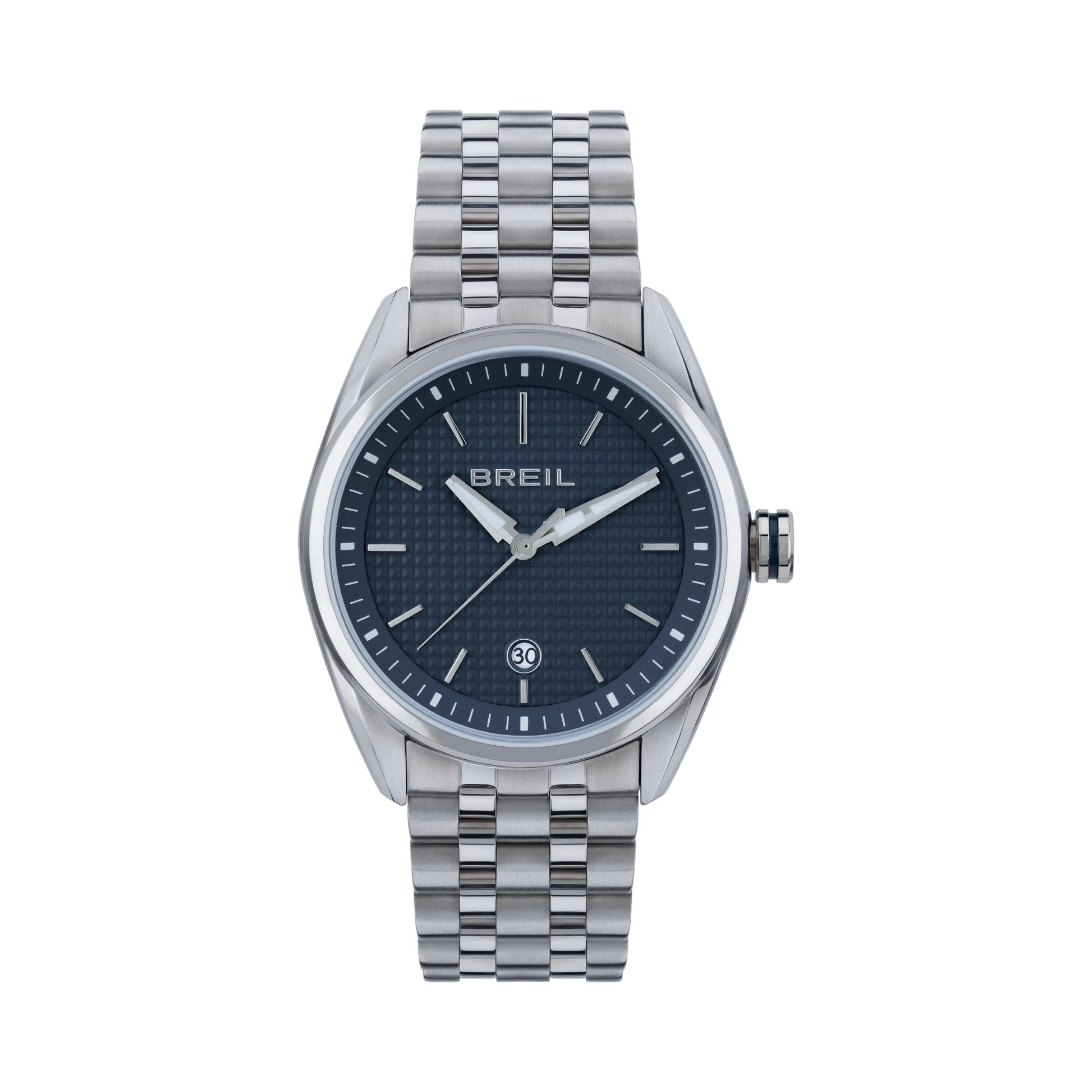 BREIL TW1988 Calendar - Armbanduhr 43 mm Silber