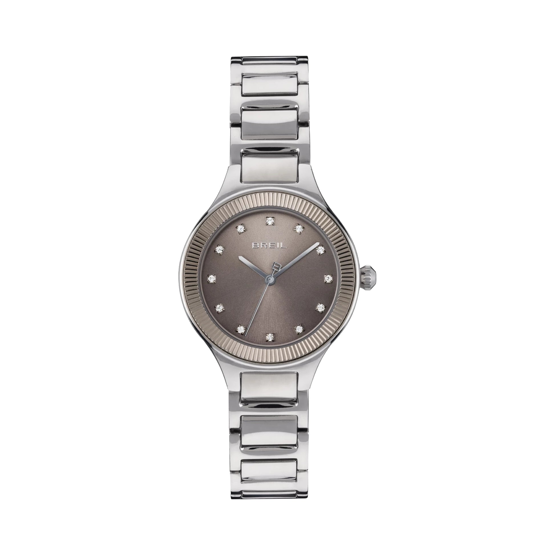 BREIL TW1996 Analoguhr Armbanduhr 37 mm Silber
