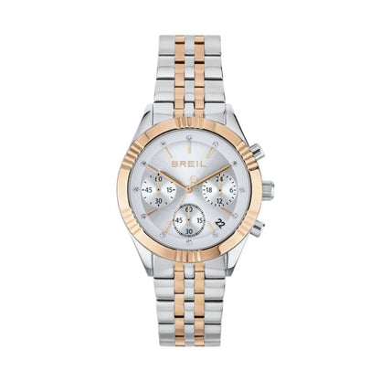 BREIL TW2018 Analoguhr Armbanduhr 36 mm Silber