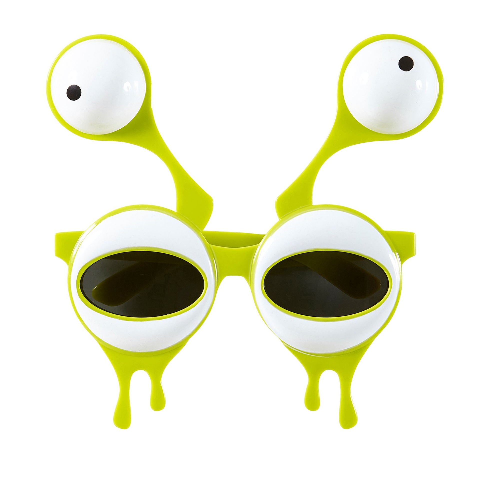 "BRILLE ALIEN MIT DOPPELTEN AUGEN" – Vorderansicht