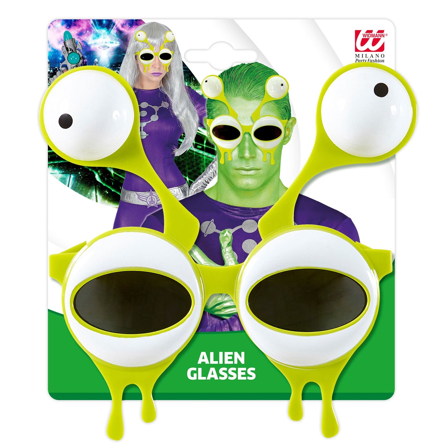 "BRILLE ALIEN MIT DOPPELTEN AUGEN" – Ansicht 3