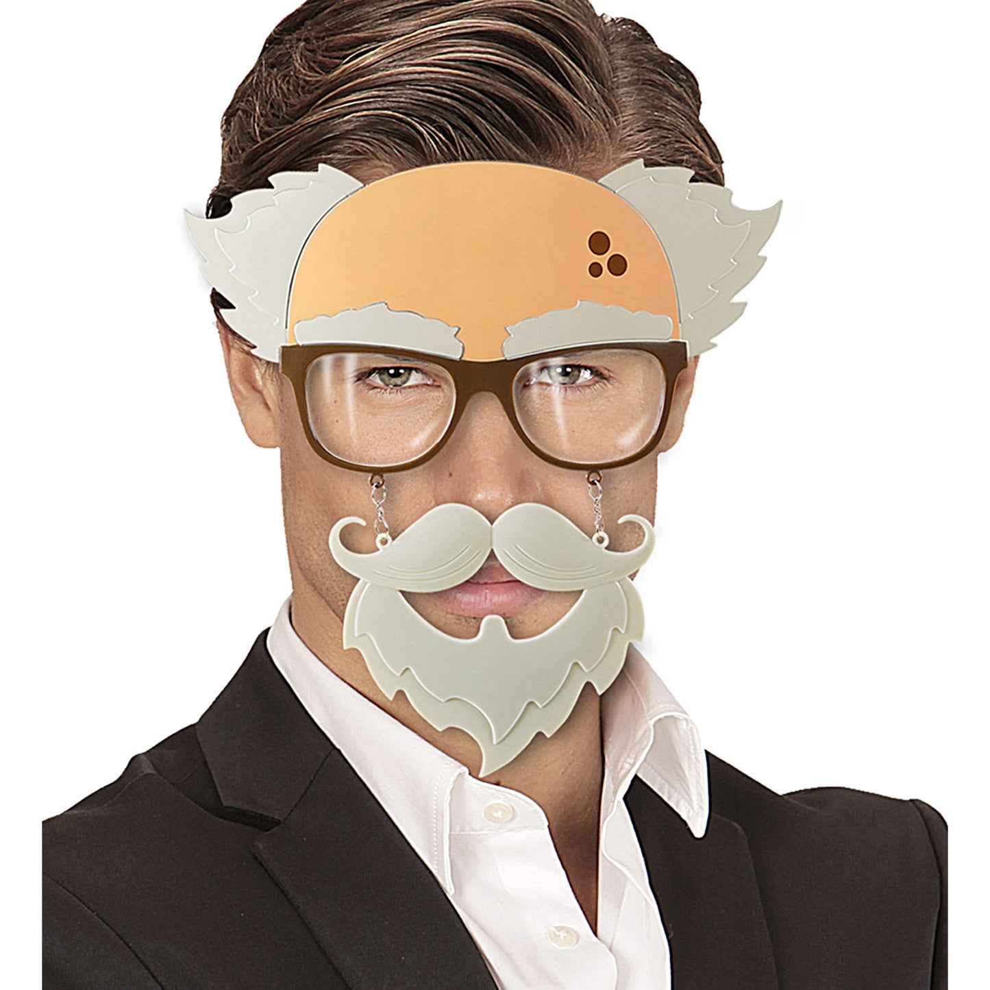 "BRILLE ALTER MANN MIT SCHNAUZ- UND KINNBART" – Ansicht 4