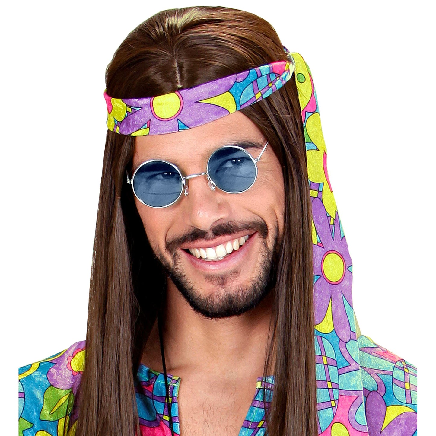 "BRILLE CHARAKTERIAL MIT BLAUEN GLÄSERN" – Ansicht 3