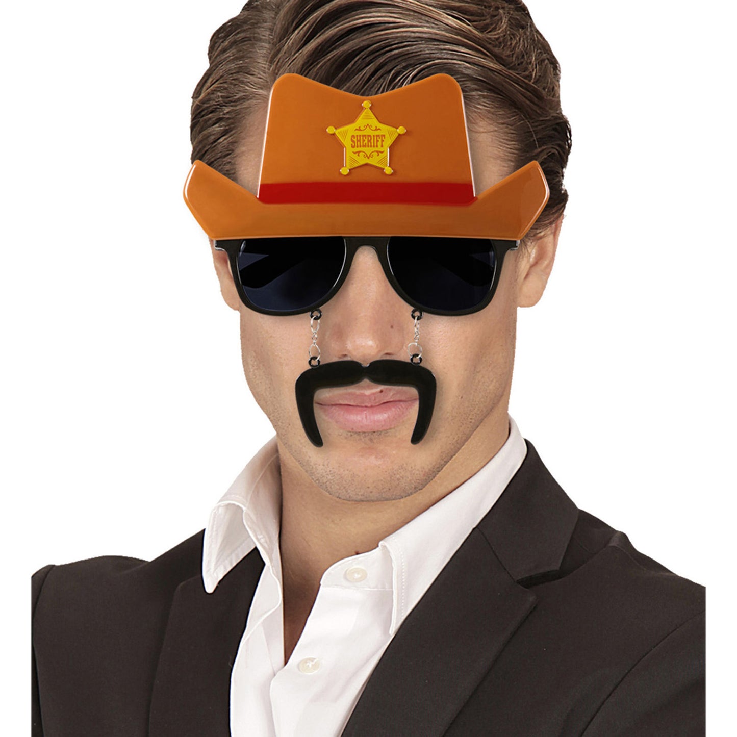 "BRILLE COWBOY MIT SCHNAUZBART" – Ansicht 4