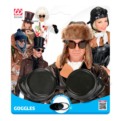 Widmann Brille mit wechselbaren Gläsern Fasnacht Kostüm – Detailansicht