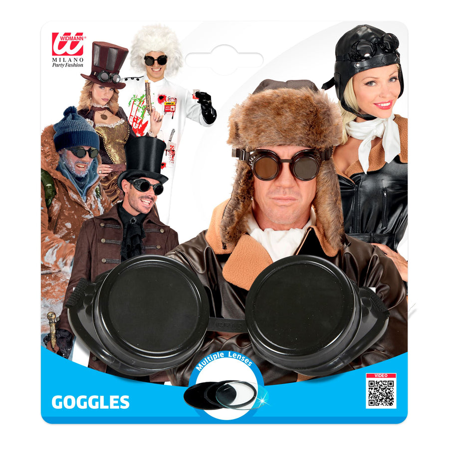 Widmann Brille mit wechselbaren Gläsern Fasnacht Kostüm – Detailansicht