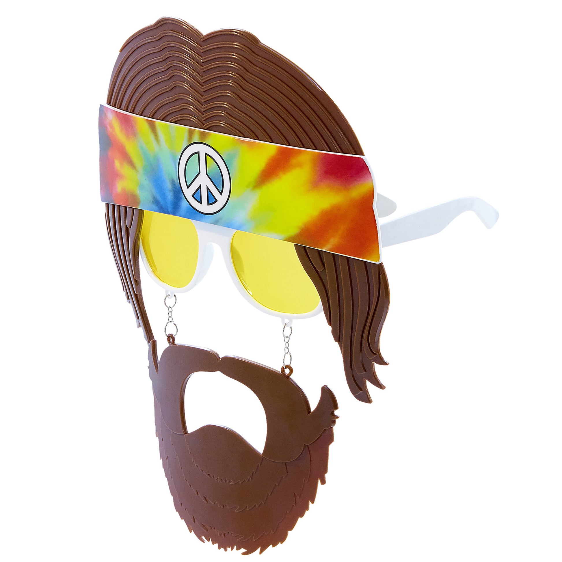 "BRILLE HIPPIE MIT BART" – Ansicht 3