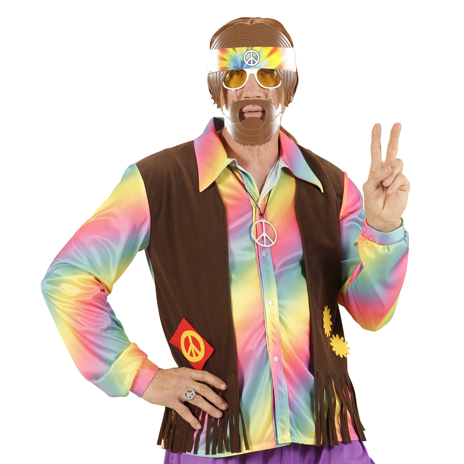 "BRILLE HIPPIE MIT BART" – Ansicht 5
