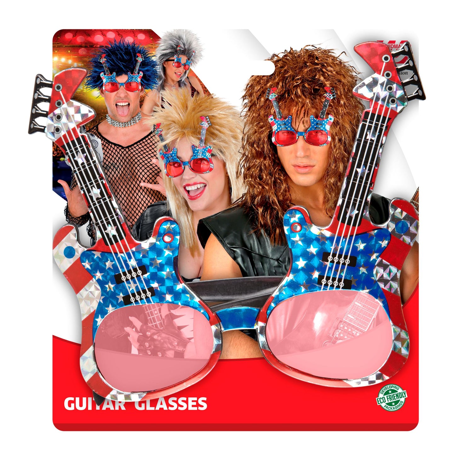 "BRILLE MIT GITARREN" – Detailansicht