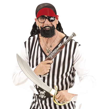 "BRILLE PIRAT MIT BART" – Ansicht 5