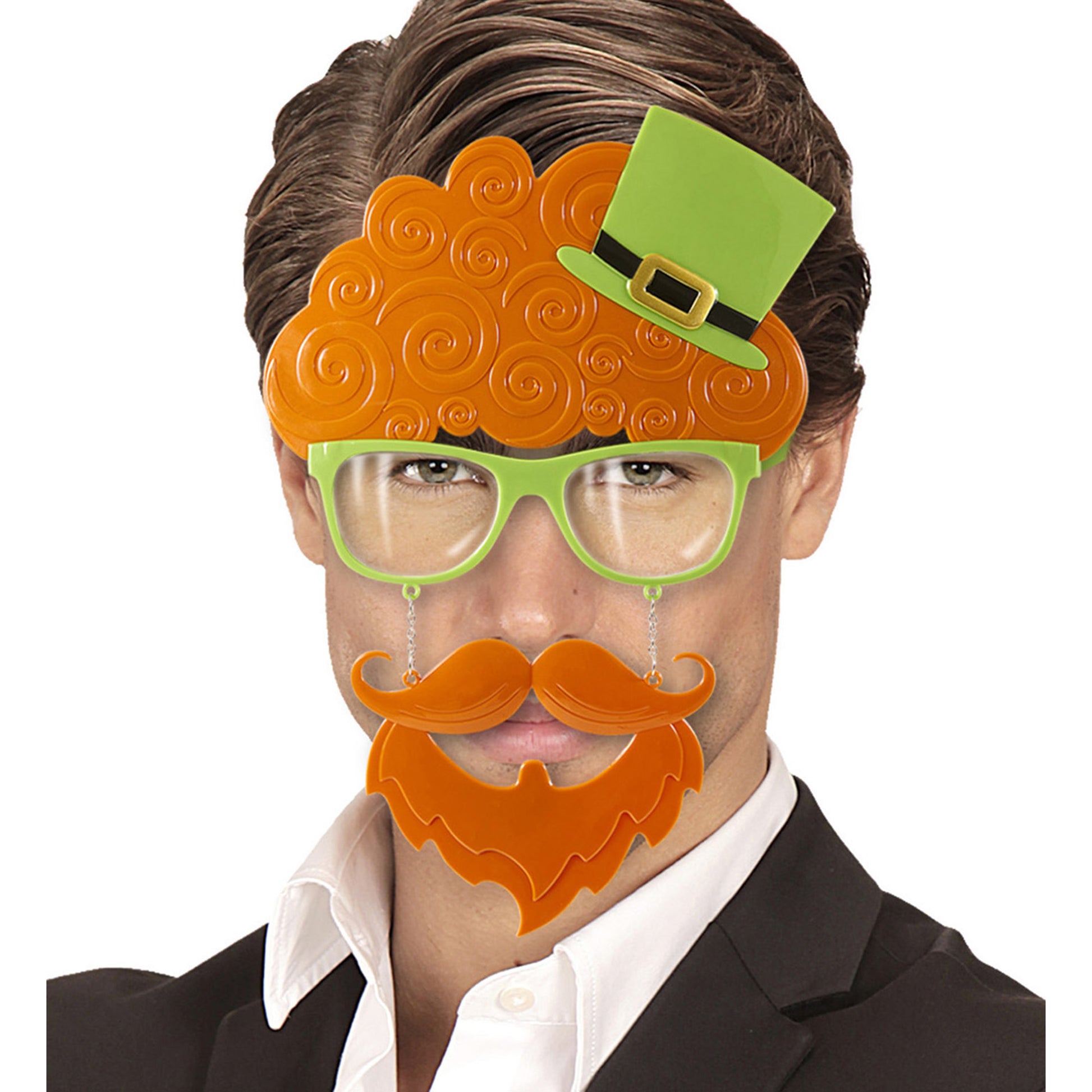 "BRILLE ST. PATRICK'S DAY MIT BRILLE UND SCHNAUZBART" – Ansicht 4