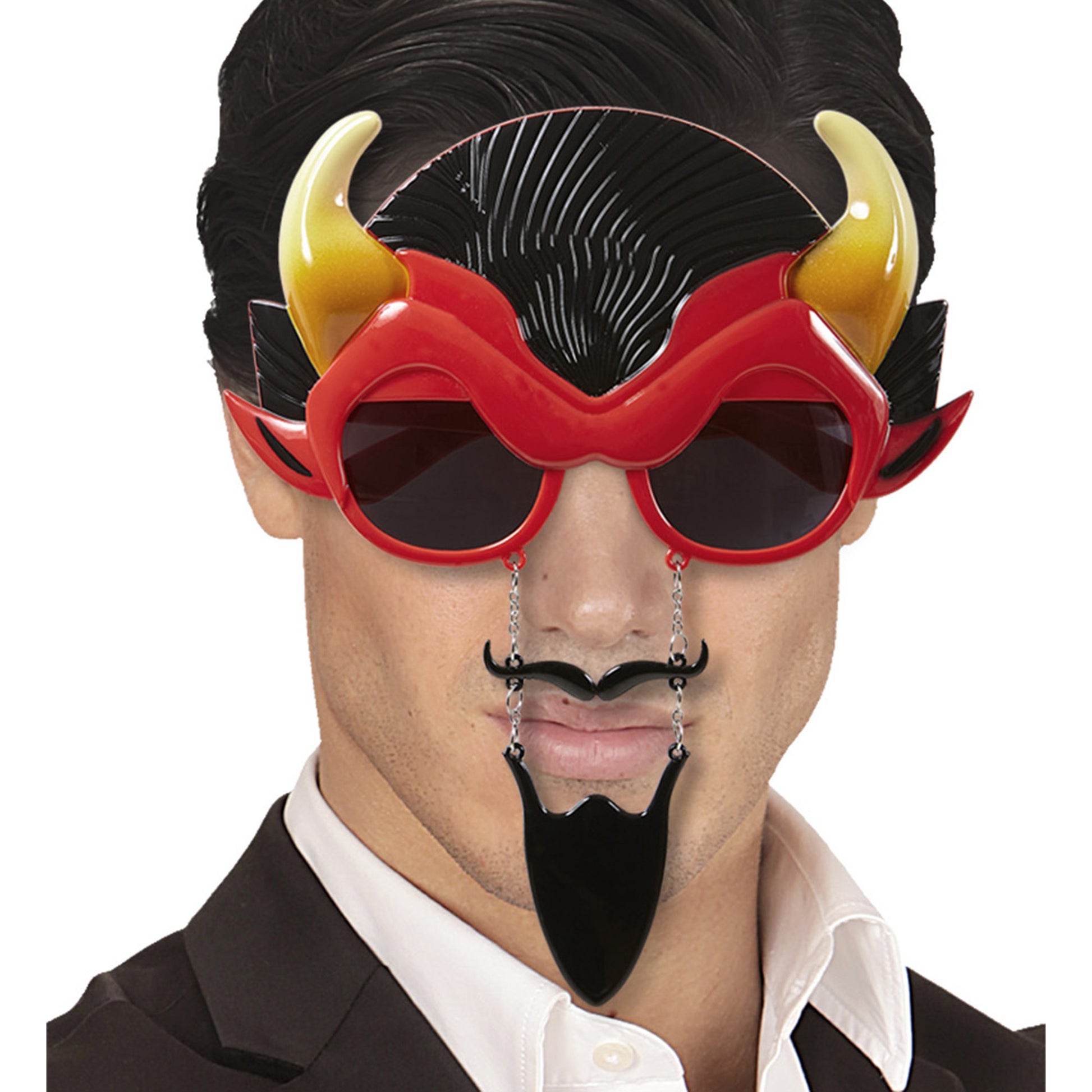 "BRILLE TEUFEL MIT SCHNAUZBART UND KINNBART" – Ansicht 4