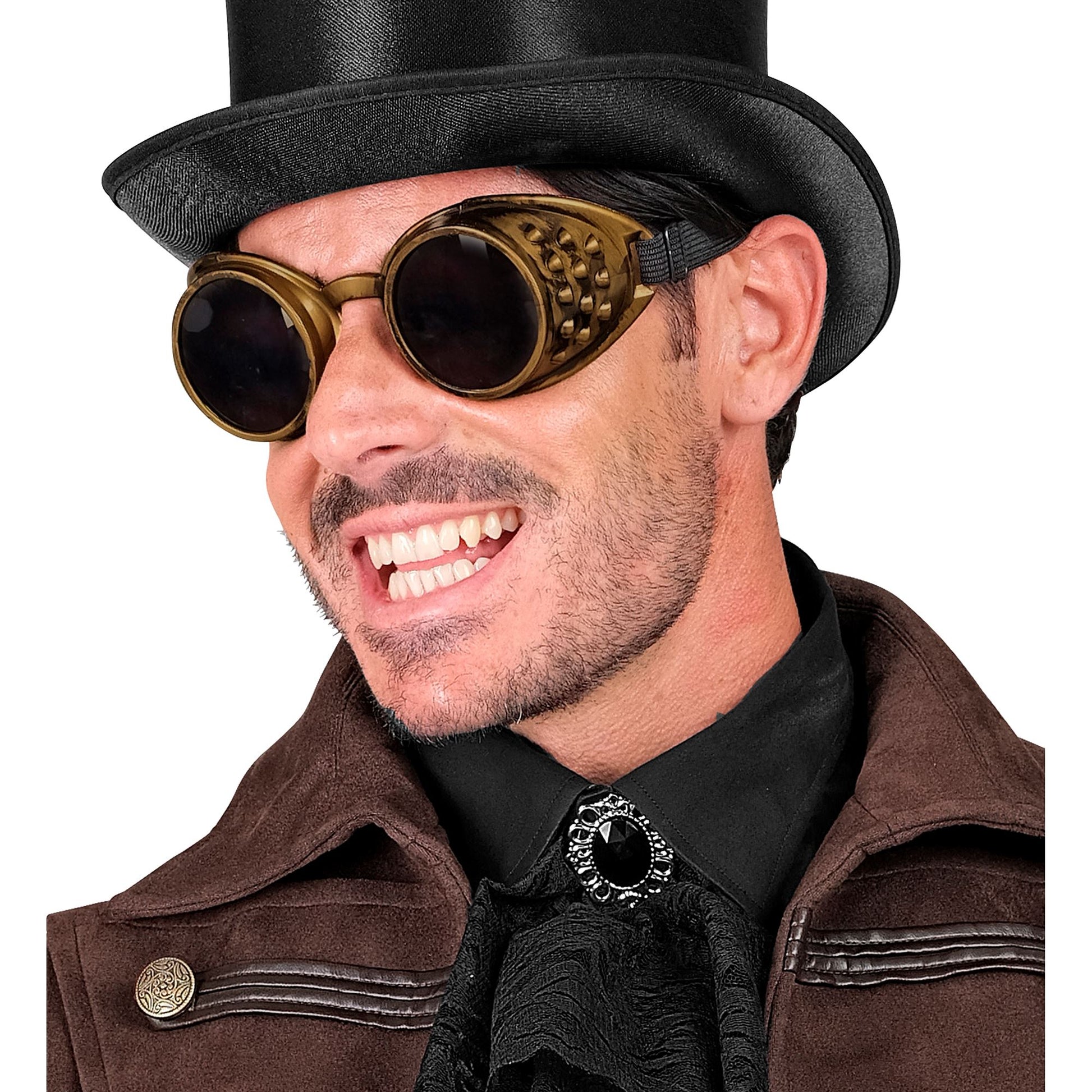 "BRONZENE STEAMPUNK BRILLE" – Ansicht 4