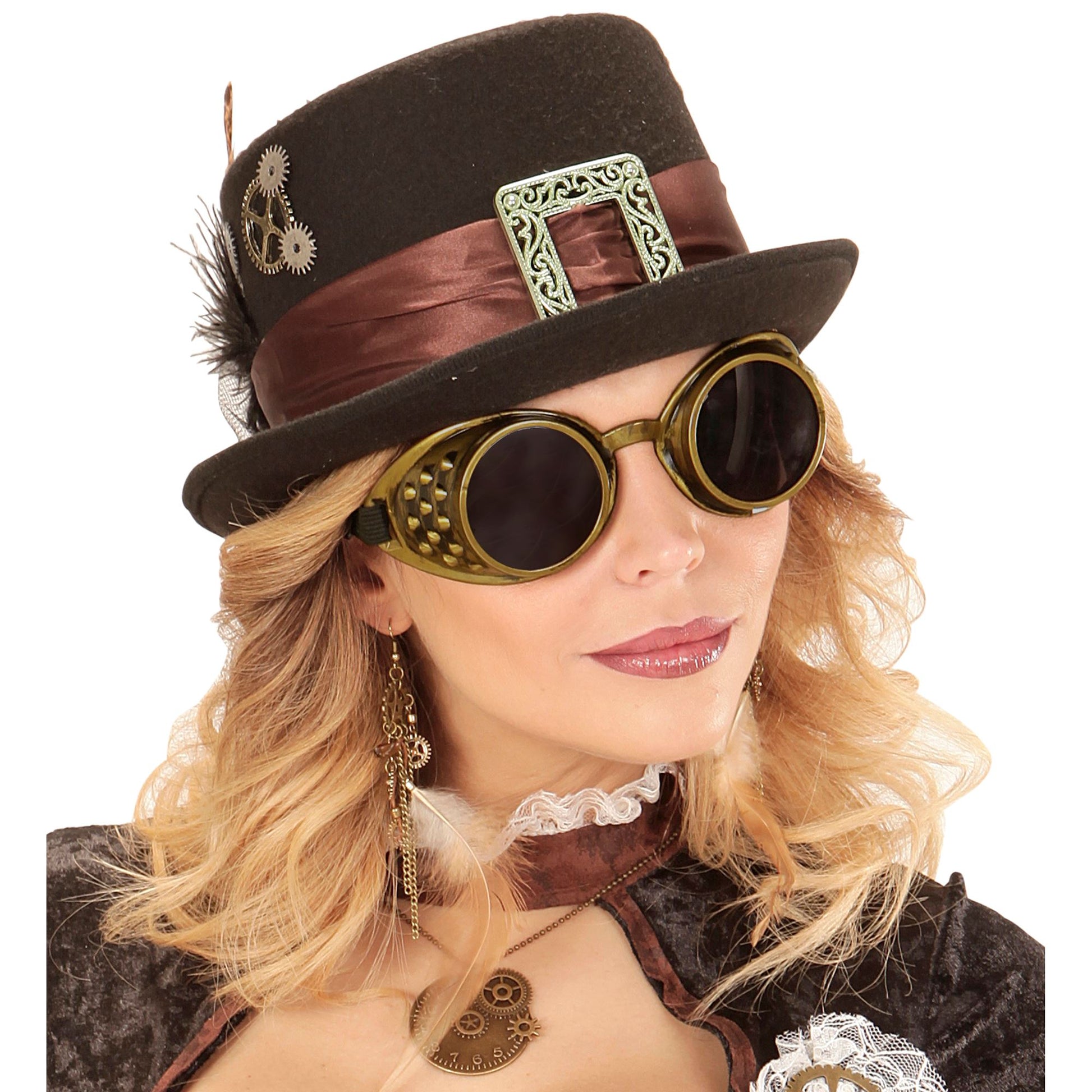 "BRONZENE STEAMPUNK BRILLE" – Ansicht 5