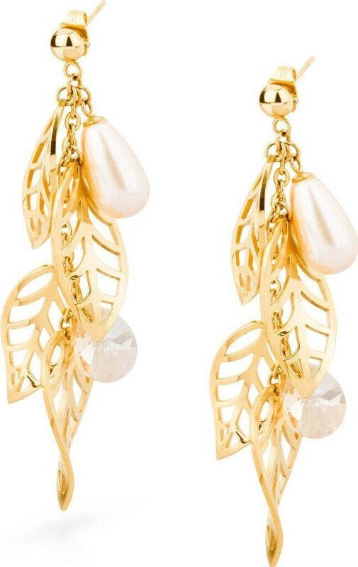 BROSWAY JEWELS Mod. LEAVES ***SPECIAL PRICE*** BLS22 Schmuck Gold SS IP Gold -