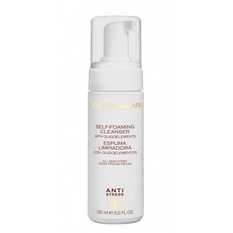 Bruno Vassari, Anti Stress, Magnesium, Beseitigt Unreinheiten, Reinigungsschaum, 150 ml