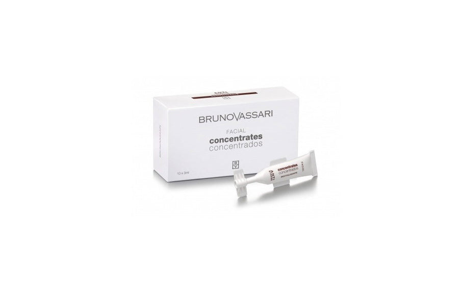 Bruno Vassari Setzen, Bruno Vassari, Anti Stress, Revitalisierung, Konzentrieren, Für das Gesicht, 10 stk., 3 ml Regular