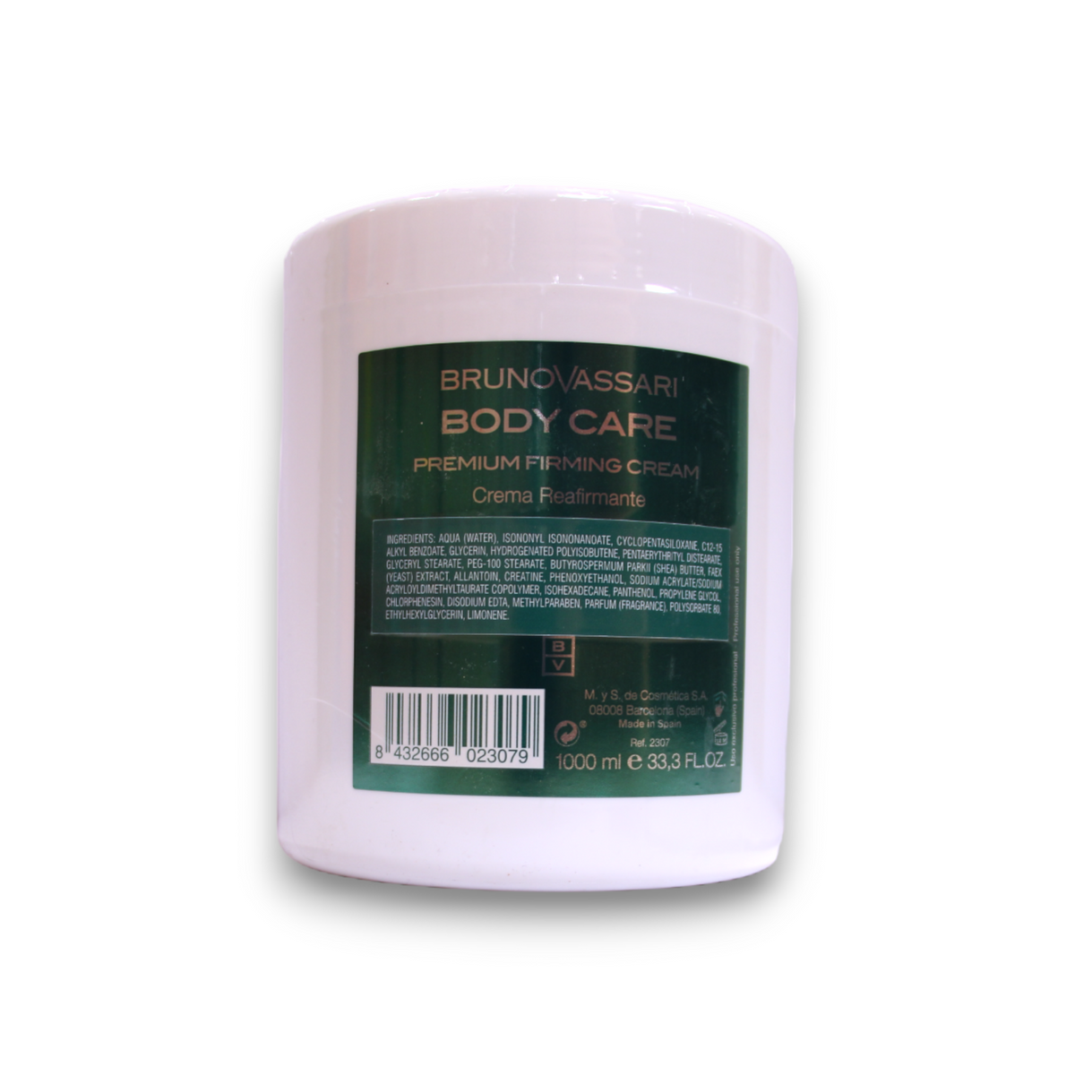 Bruno Vassari, Body Care, Mit Algenextrakten, Anti-Cellulite, Körpercreme, 1000 ml