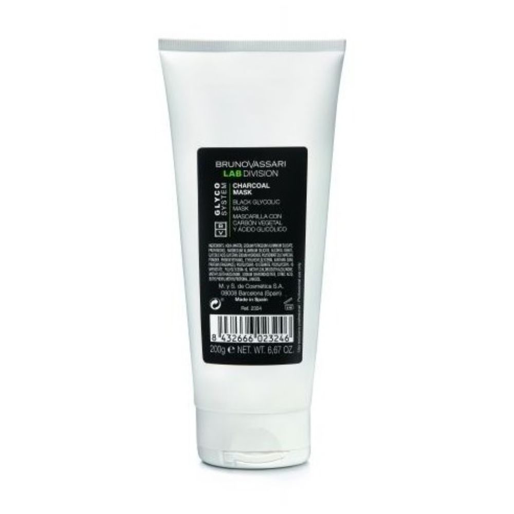 Bruno Vassari, Glyco System, Glykolsäure, Entgiftend, Crememaske, Für das Gesicht, 200 g