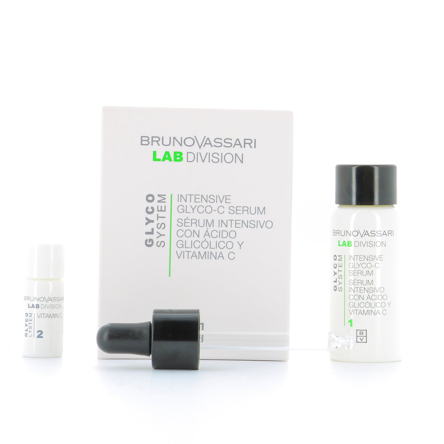 Bruno Vassari Bruno Vassari, Glyco System, Vitamin C, Erleuchtend, Lotion-Serum, Für das Gesicht, 30 ml Regular