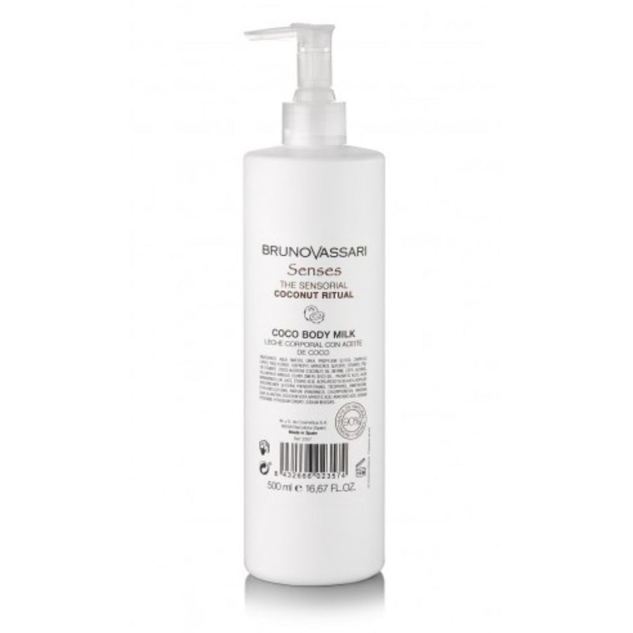 Bruno Vassari Bruno Vassari, Senses, Kokosöl, Hydratisierend, Körpermilch, 500 ml Regular