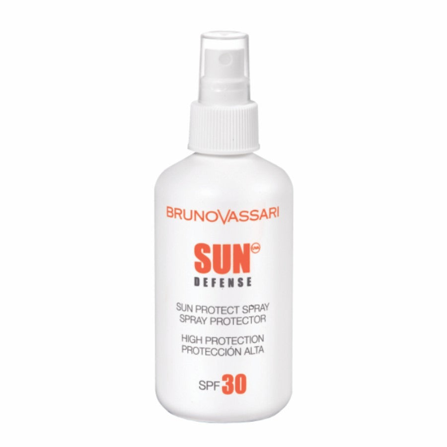Bruno Vassari, Sun Defense, Ölfrei, Sonnenschutz, Sonnenschutzspray, SPF 30, 200 ml