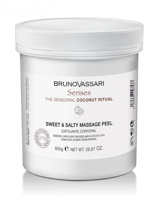 Bruno Vassari Bruno Vassari, Senses, Kokosöl, Peeling-Gel, 650 ml Regular