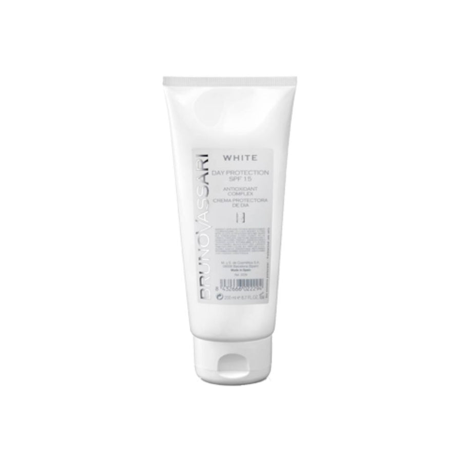 Bruno Vassari Bruno Vassari, White, Sonnenschutz, Tag, Sahne, Für das Gesicht, SPF 15, 200 ml Regular