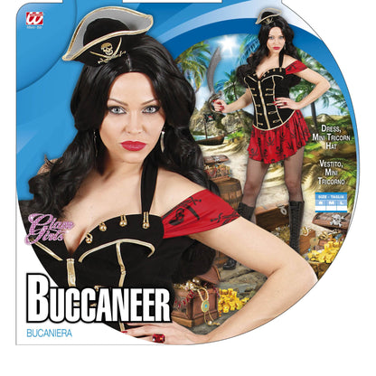 "BUCCANEER GIRL" (Kleid, Minidreizackhut) – Ansicht 3
