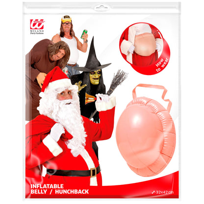 "BUCKEL/ AUFBLASBARER BAUCH" für Hexe, Buckliger, Weihnachtsmann, Bierbauch – Detailansicht