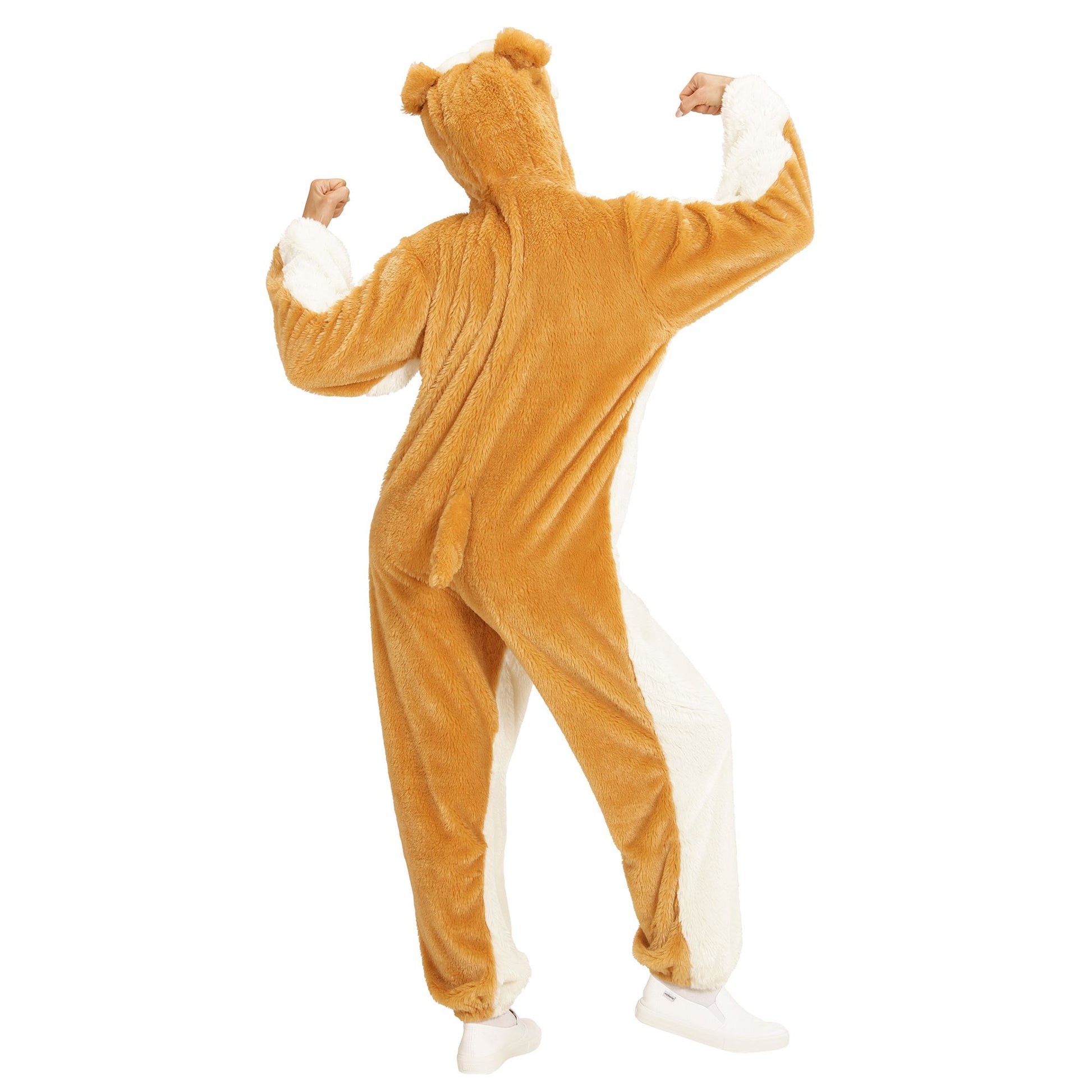 "BULLDOGGE SOFT PLÜSCHKOSTÜM" (Overall mit Kapuze) – Ansicht 4