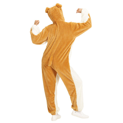 "BULLDOGGE SOFT PLÜSCHKOSTÜM" (Overall mit Kapuze) – Ansicht 4
