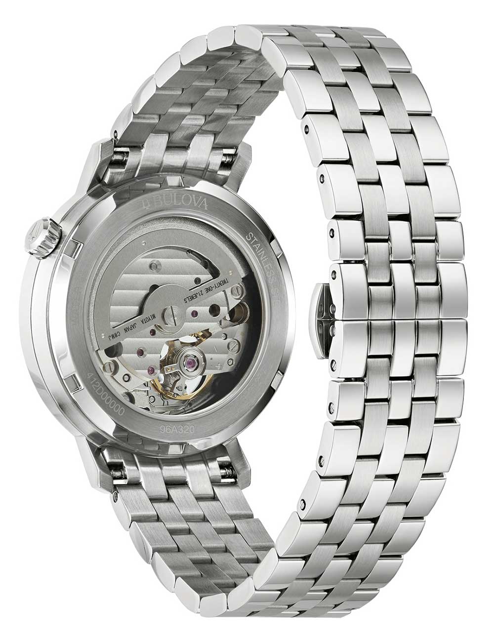 BULOVA 96A320 Analoguhr Armbanduhr 46 mm ansicht-2
