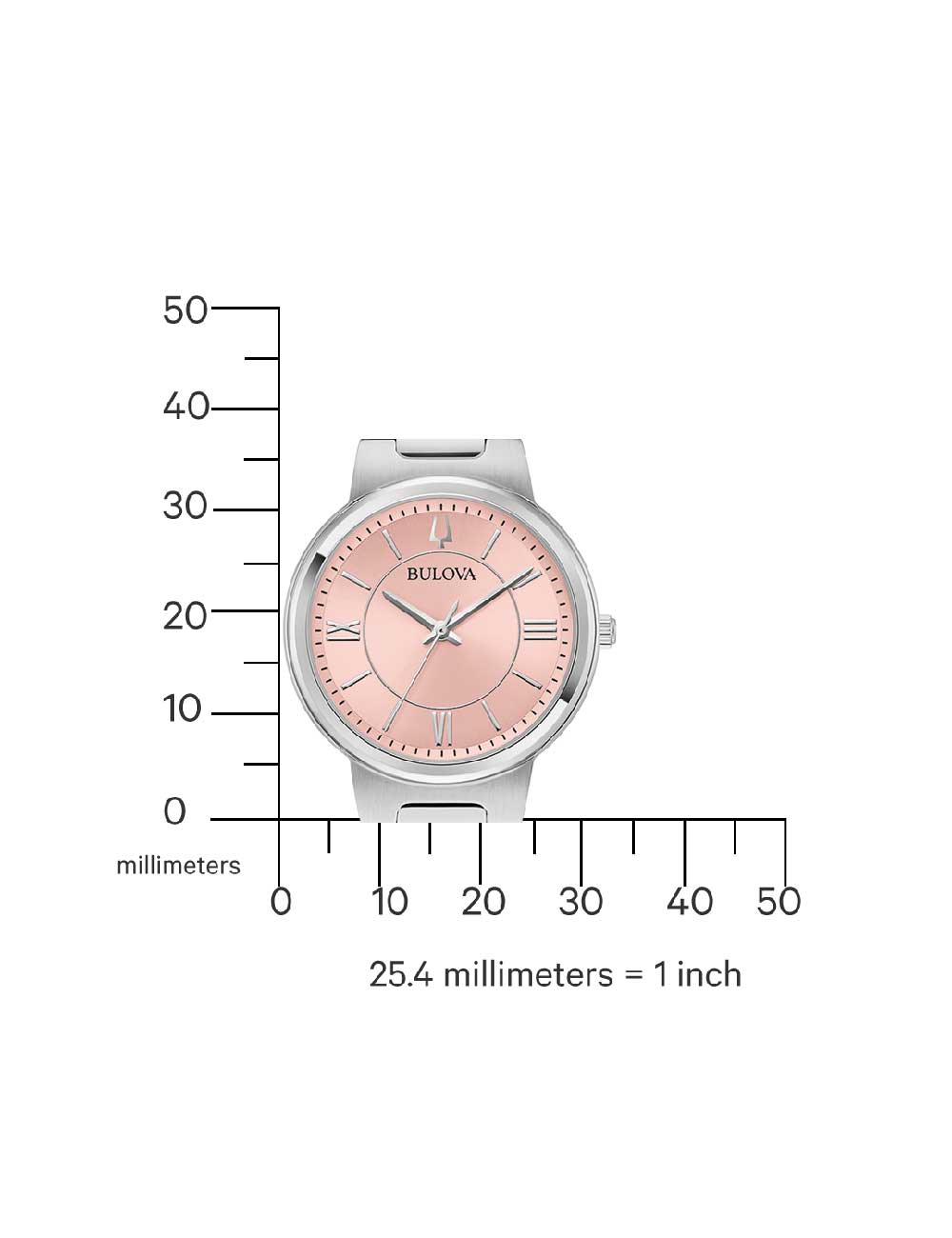 BULOVA 96L335 Analoguhr Armbanduhr 46 mm ansicht-3