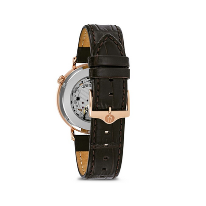 BULOVA 97A136 Only Time Armbanduhr 41 mm Gold ansicht-2