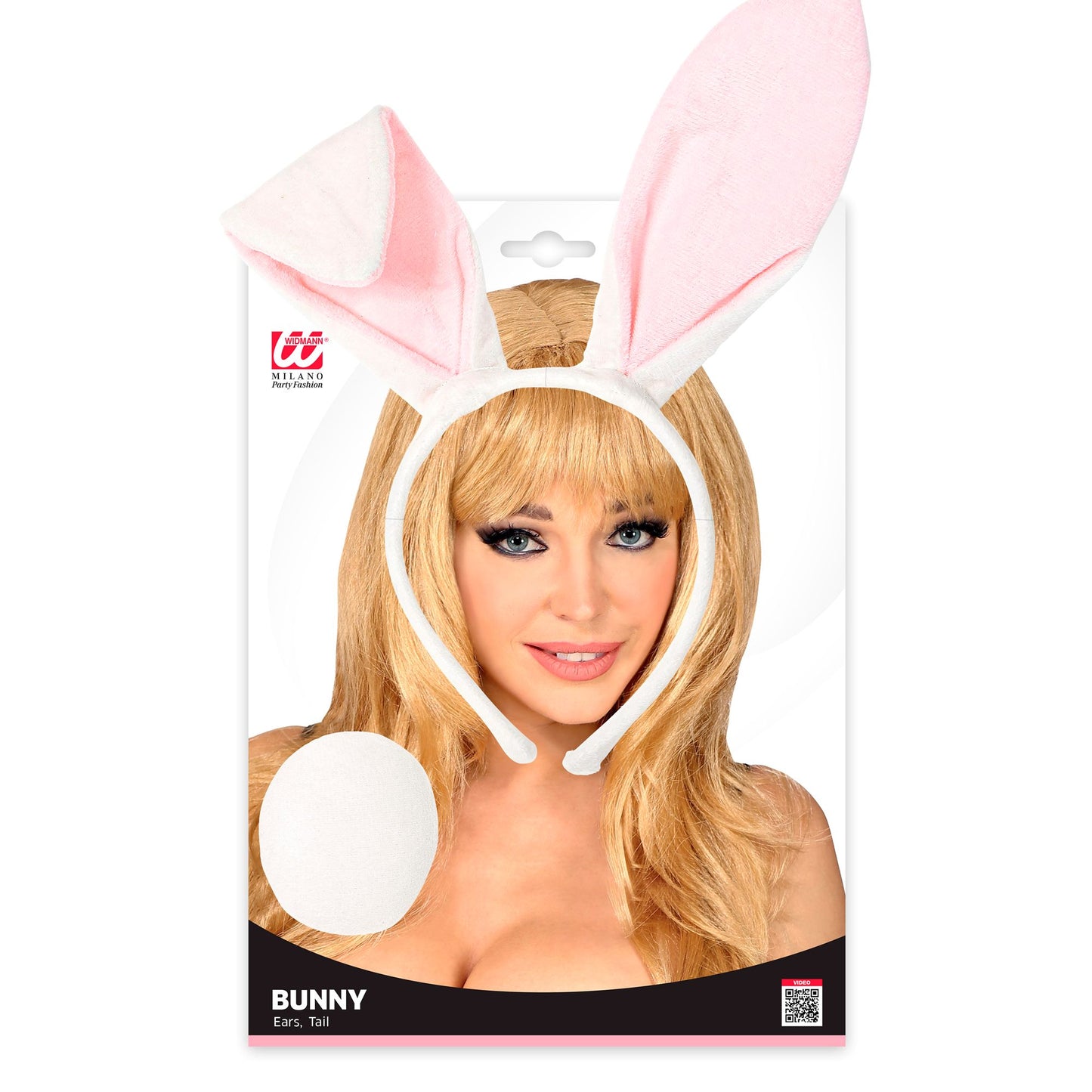 "BUNNY" (Ohren, Schwanz) – Detailansicht