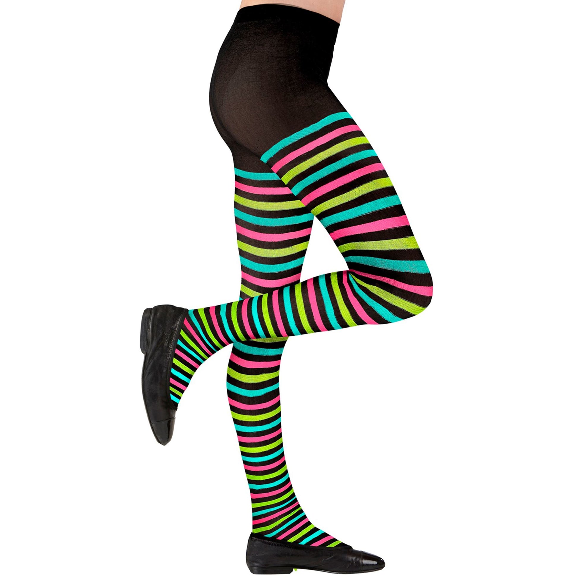 "BUNTE GESTREIFTE STRUMPFHOSE" – Ansicht 3