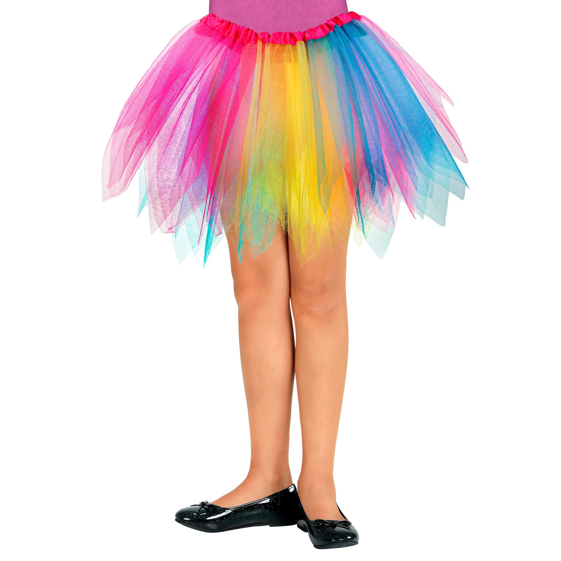 "BUNTER GLITZERNDER TUTU" 30 cm – Vorderansicht