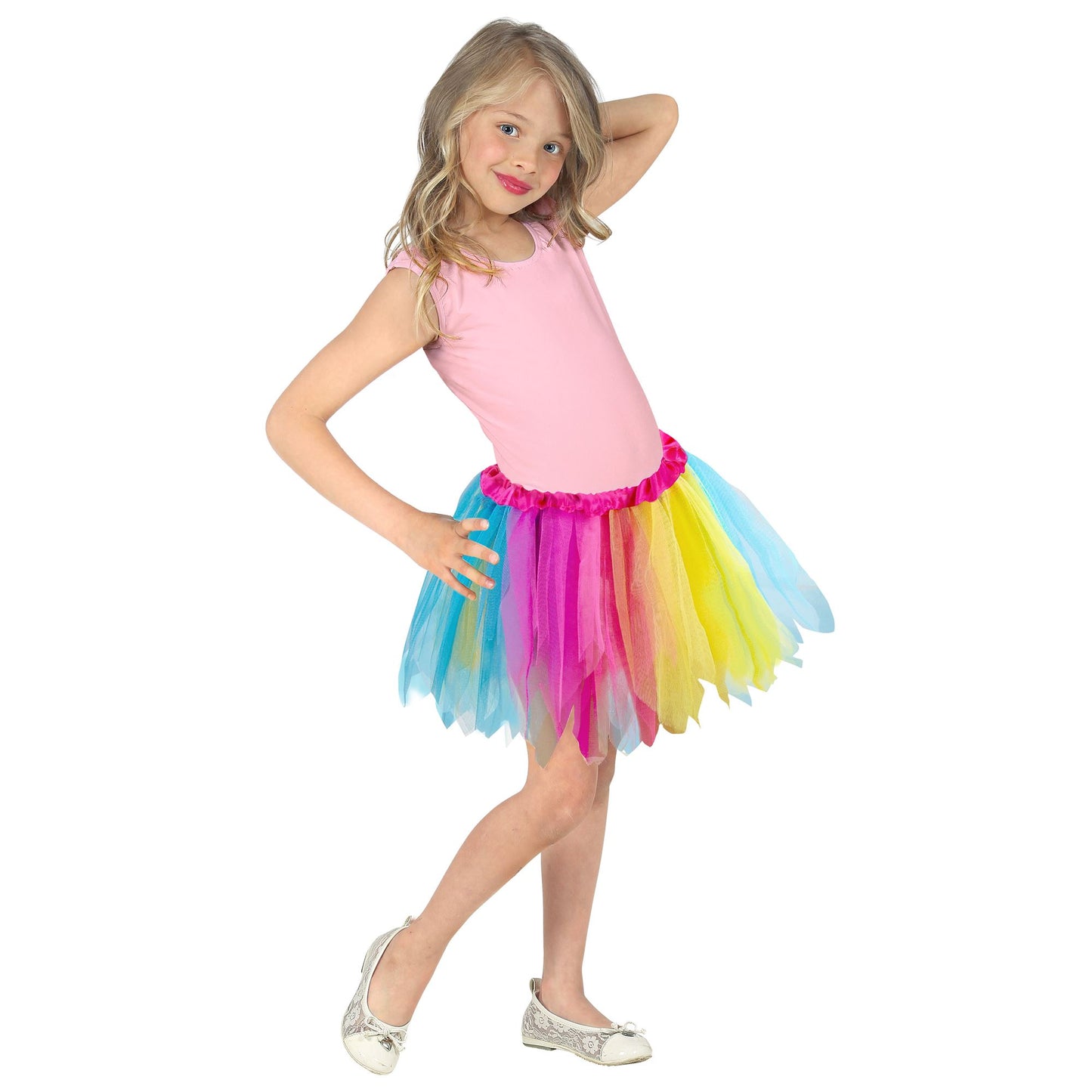 "BUNTER GLITZERNDER TUTU" 30 cm – Detailansicht
