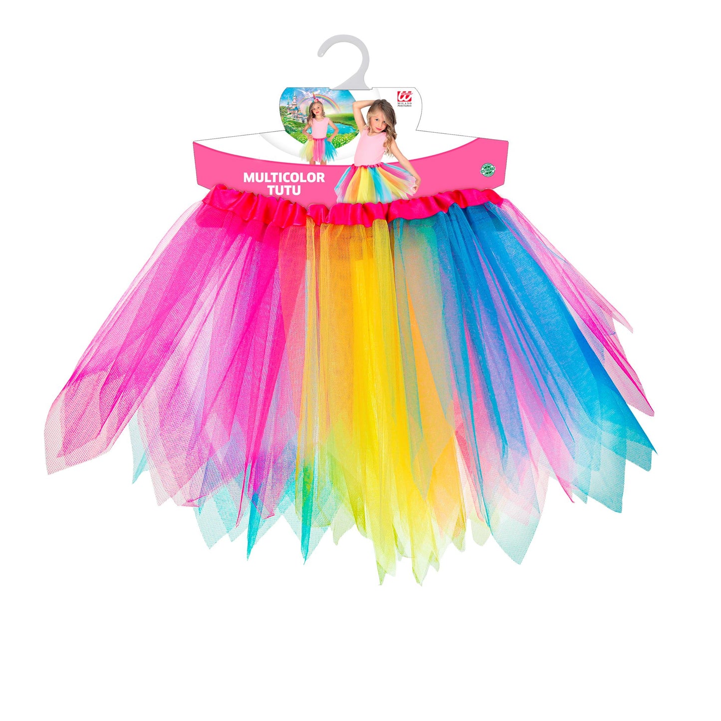 "BUNTER GLITZERNDER TUTU" 30 cm – Ansicht 5