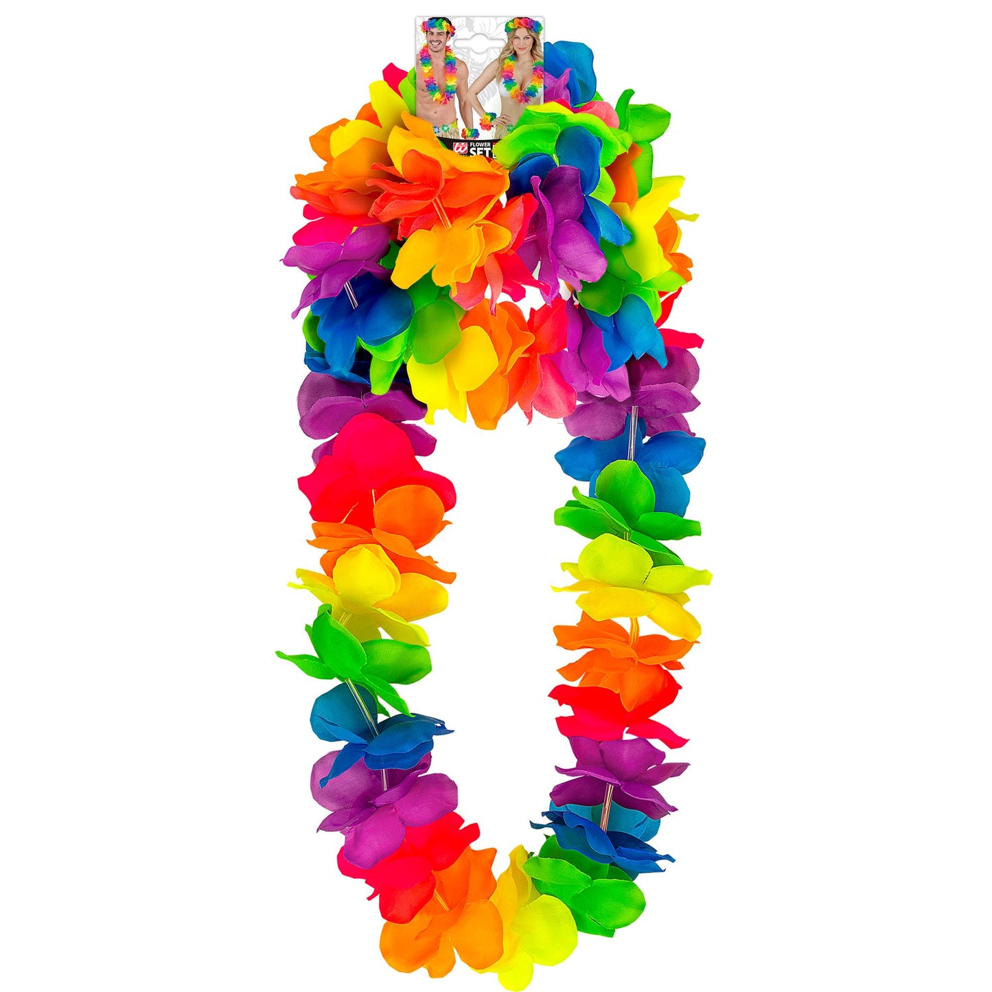 "BUNTES HAWAII-SET" (Halskette, Sitrnband, Armband) – Detailansicht
