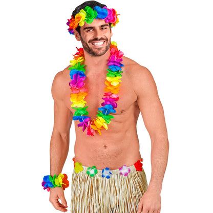 "BUNTES HAWAII-SET" (Halskette, Sitrnband, Armband) – Ansicht 5