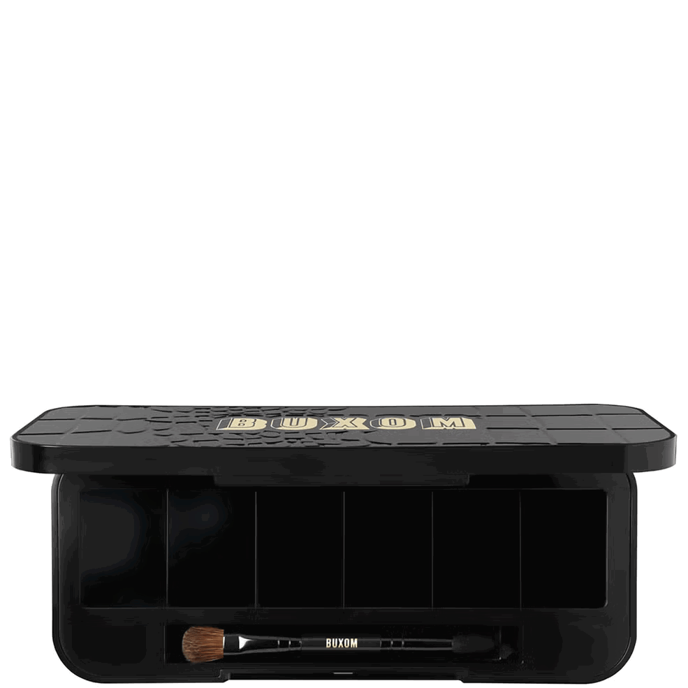 Buxom Buxom, Buxom, Leere Lidschattenpalette, Schwarz, Mit 6 Steckplätzen Regular