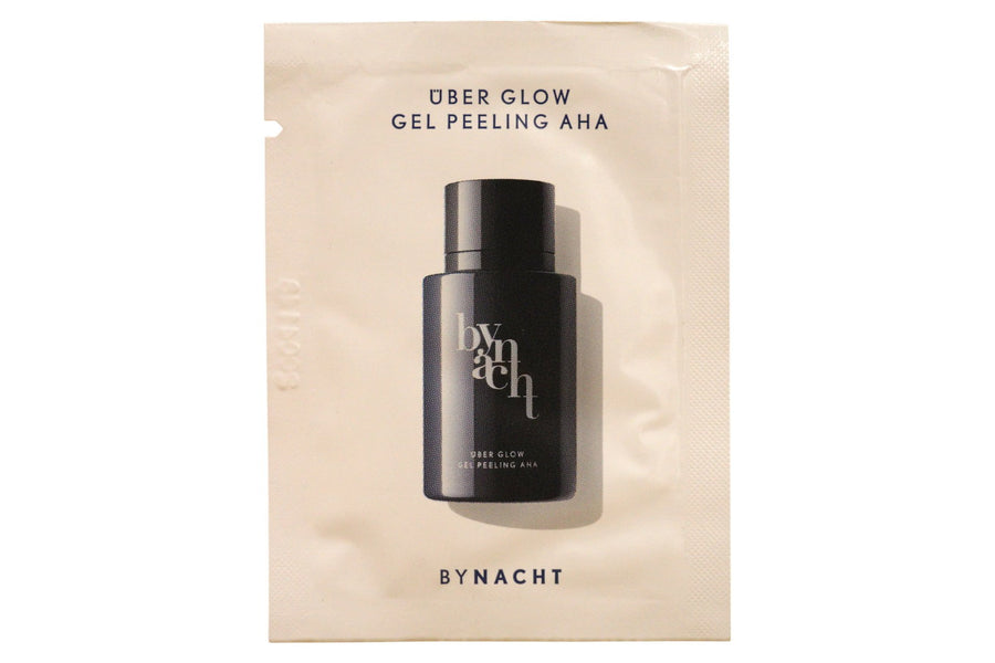 Bynacht Bynacht, Uber Glow, AHA, Schälen, Nacht, Gel, Für das Gesicht, 1.5 ml *Muster Sample