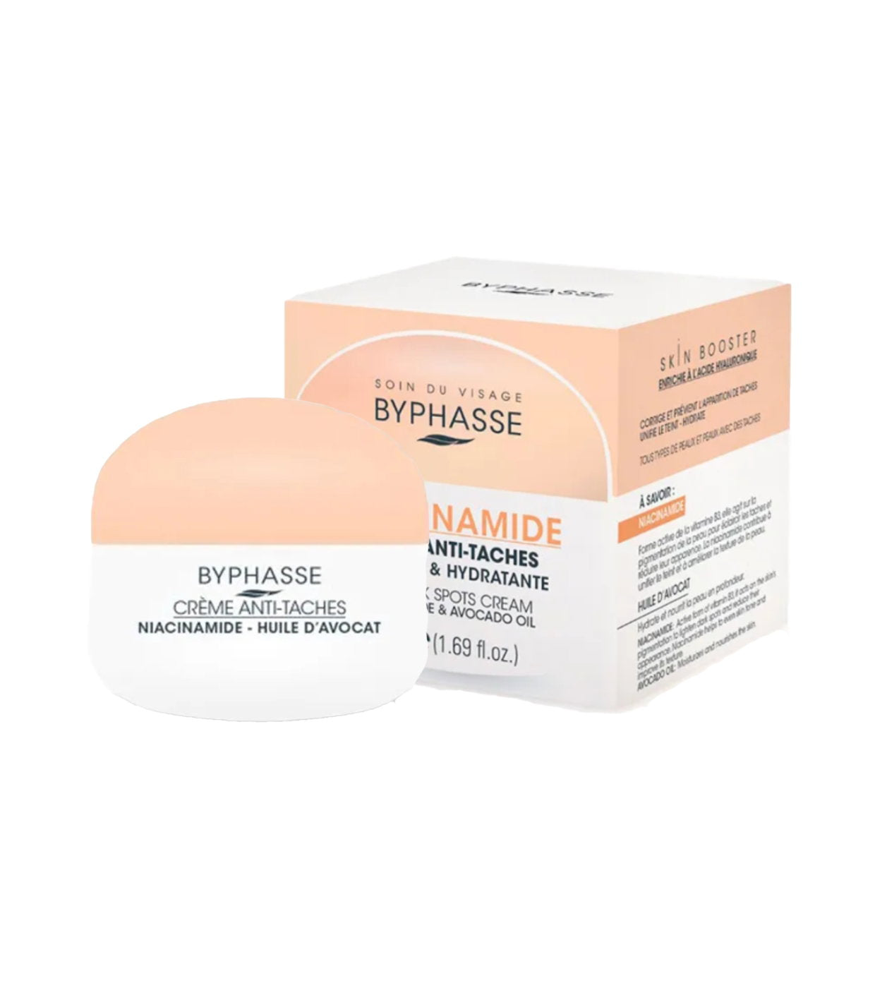 Byphasse Byphasse, Anti-Dark Spots, Sahne, Für das Gesicht, 50 ml Regular