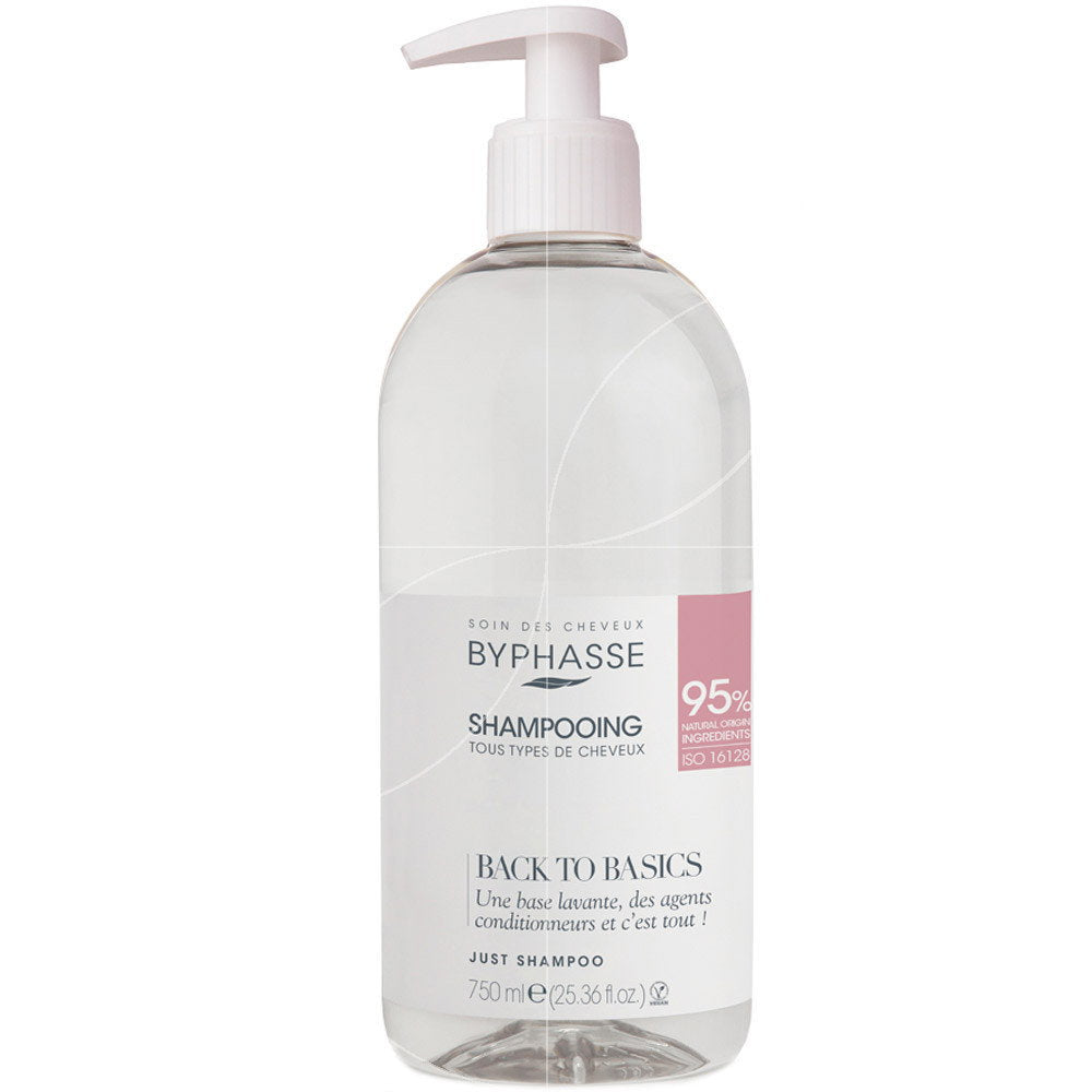 Byphasse, Back To Basics, Haarshampoo, Sanfte Reinigung, 750 ml *Tester