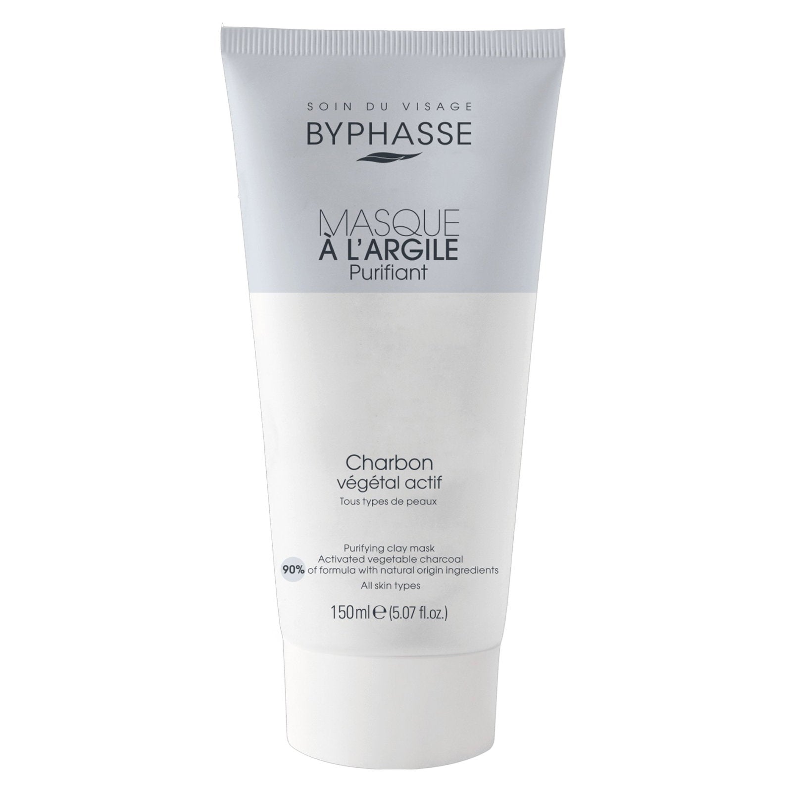 Byphasse Byphasse, Byphasse, Holzkohle, Reinigung, Tonerde-Maske, 150 ml Regular