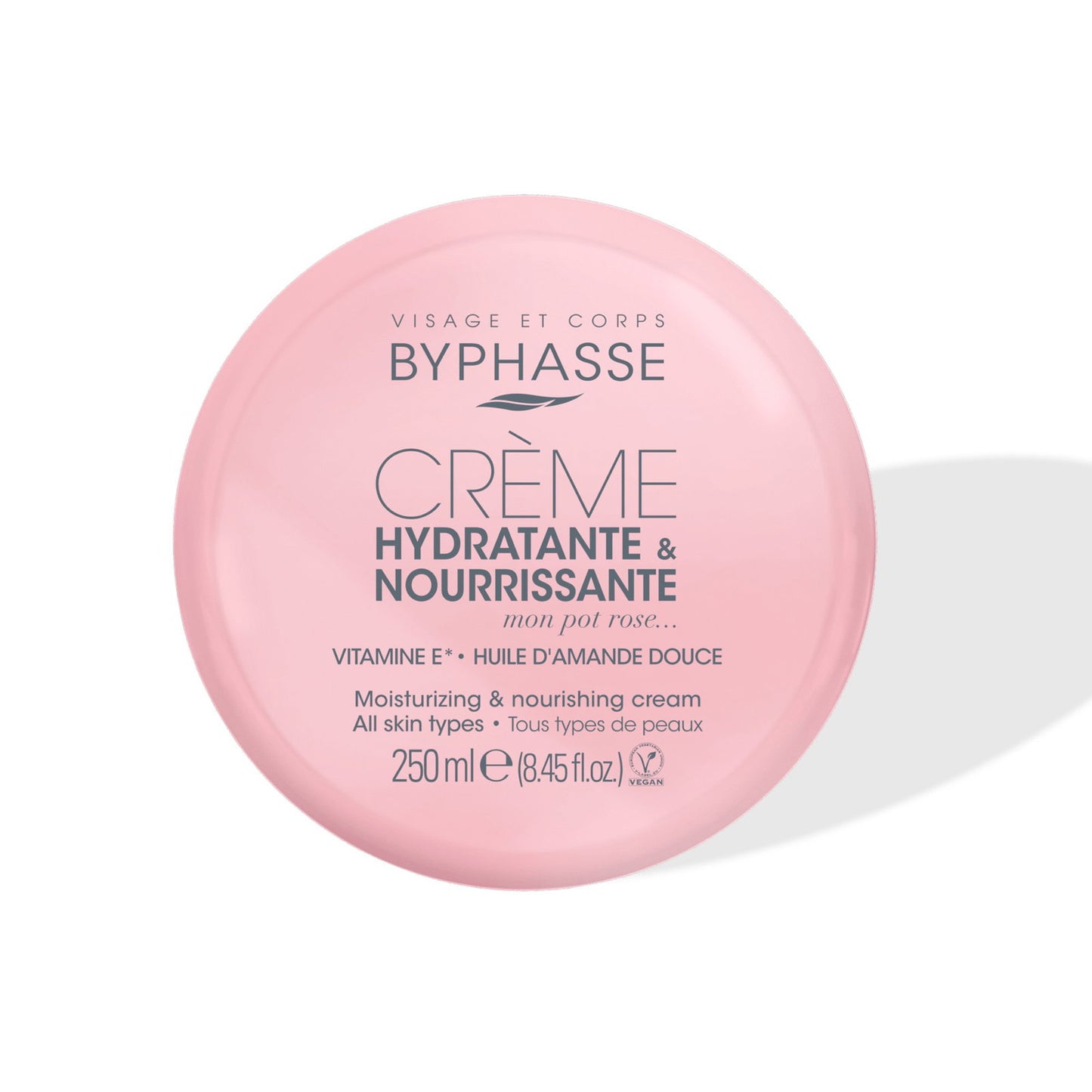 Byphasse Byphasse, Byphasse, Vitamin E, Feuchtigkeitsspendend, Sahne, Für Gesicht & Körper, 250 ml Regular