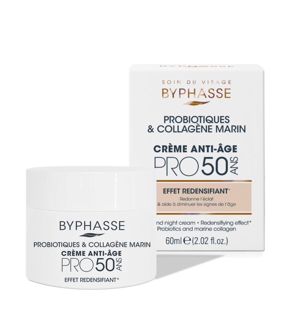 Byphasse, Pro 50, Anti-Aging, Sahne, Für das Gesicht, 60 ml